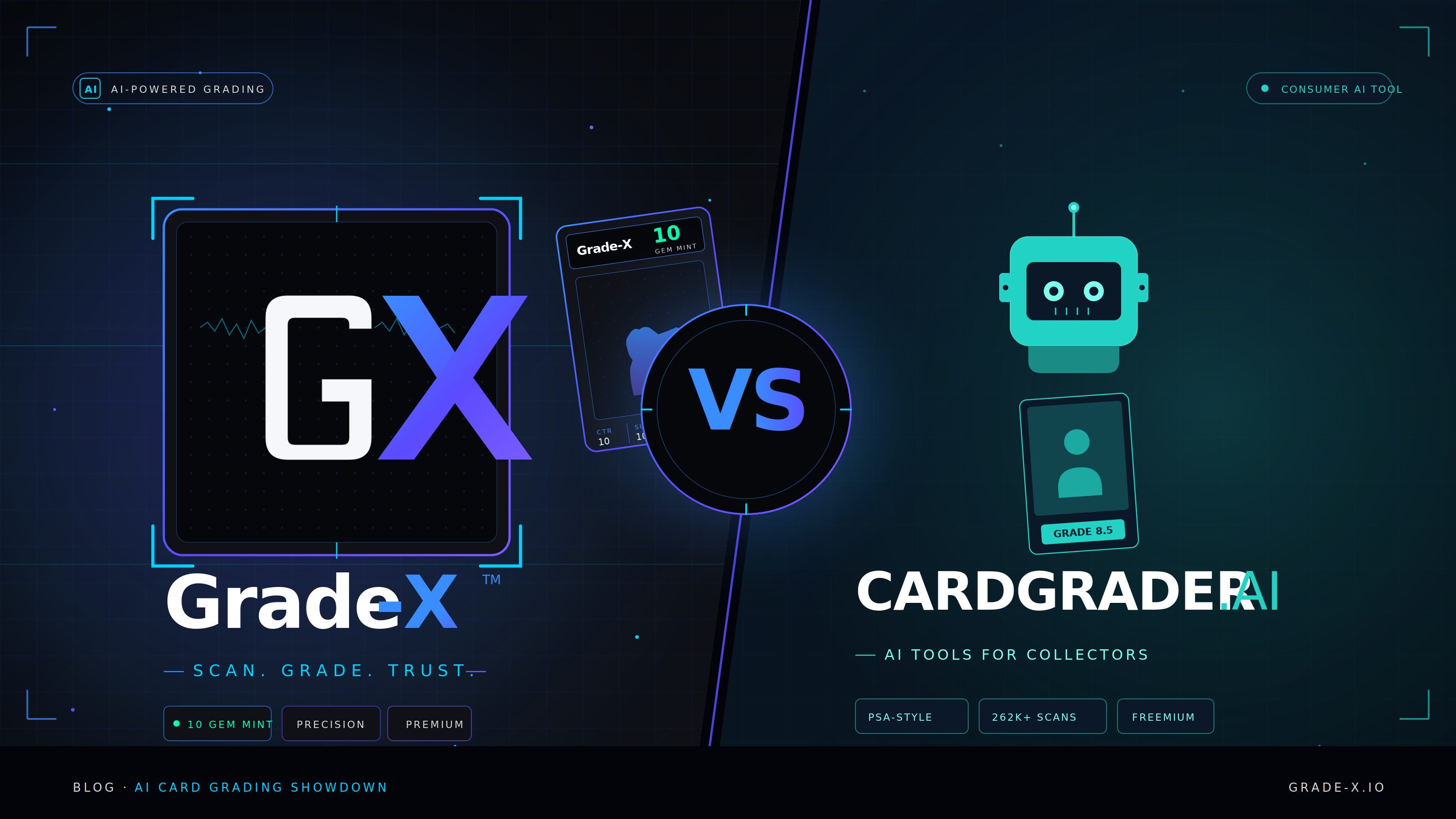 Gradex.io vs CardGrader.ai: The 2026 Analysis Showdown